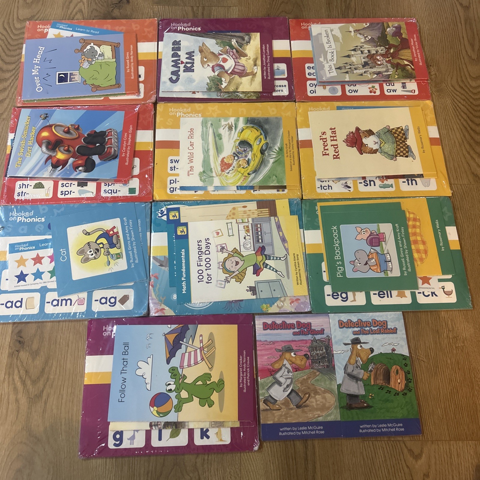 Hooked on Phonics ASSORTED NEW Packs Learn to Read /Pre-Readers Homeschool Read