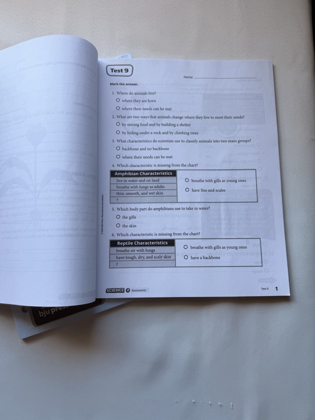 BJU SCIENCE 2 Fifth Edition