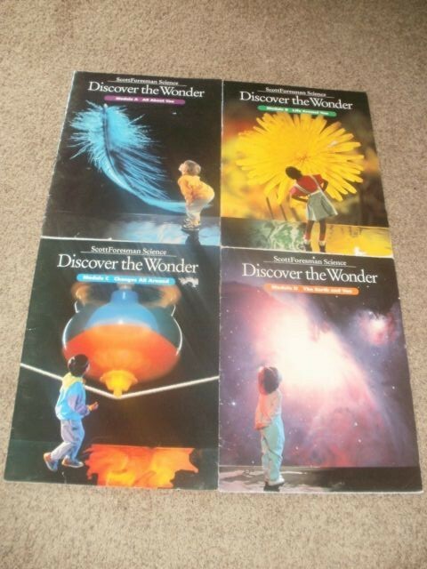 Scott Foresman DISCOVER THE WONDER Science K Kindergarten Set 4 Teacher Big Book