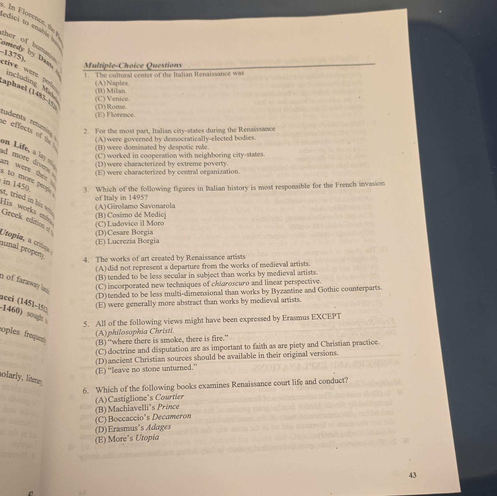 Pearson Prentice Hall AP Test Prep AP European History AP Edition Kagan 2000