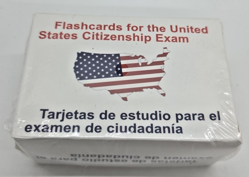 Flashcards for the United States Citizenship Exam new sealed