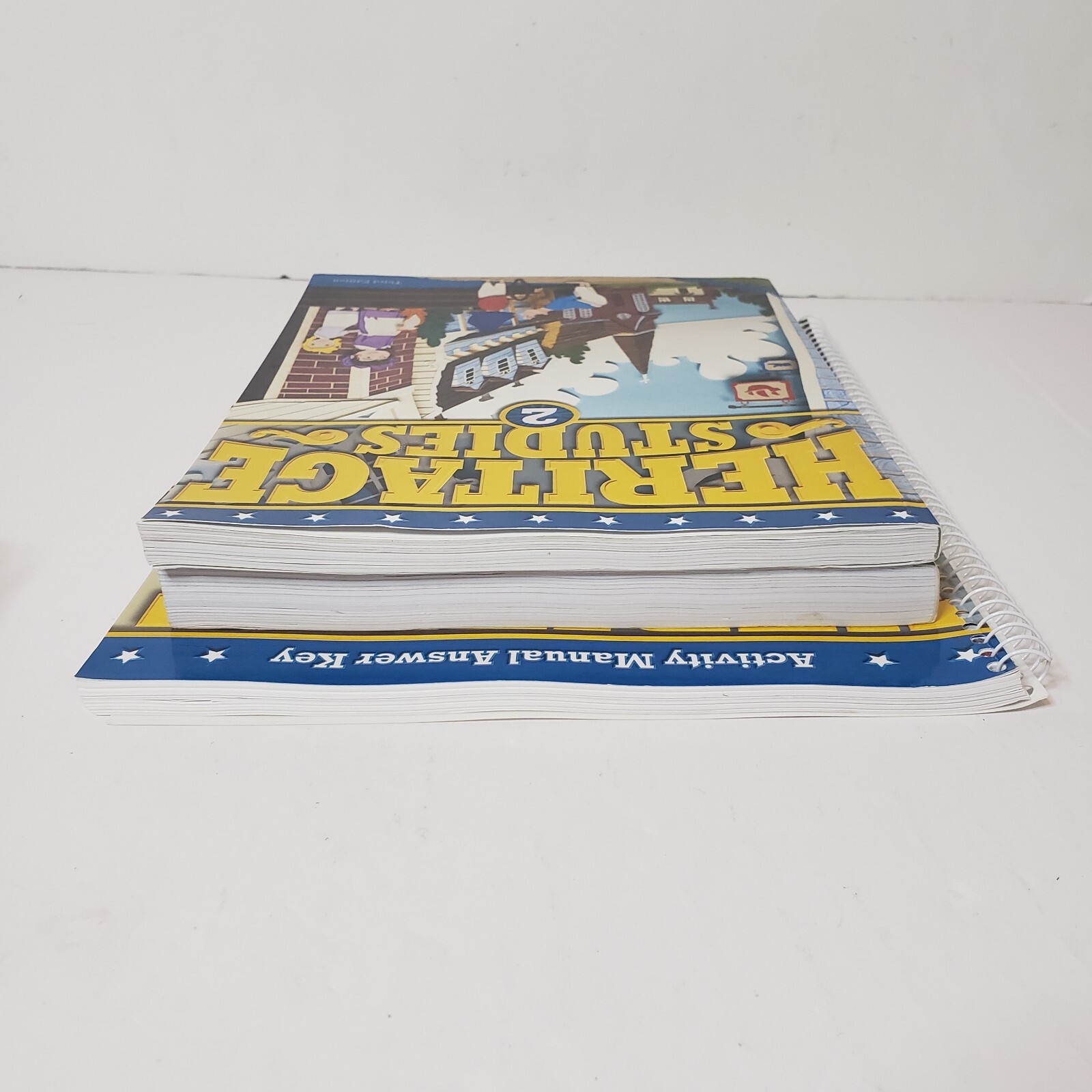 BJU Press Heritage Studies 3rd Ed Student Work Text 2 & 3 Activity Manual Answer