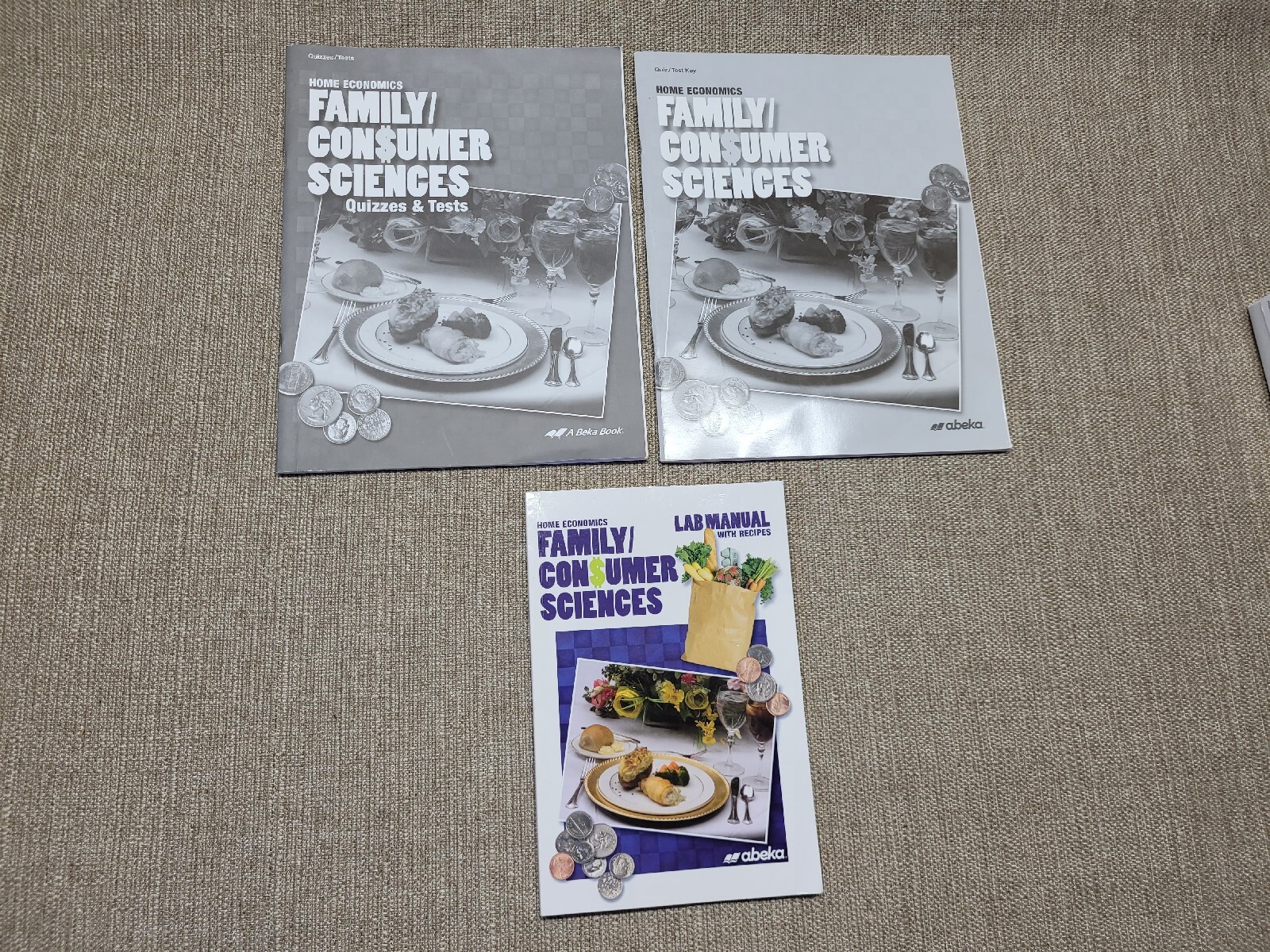 Abeka Family & Consumer Sciences Student Lab Manual Book, Quiz / Test & Key