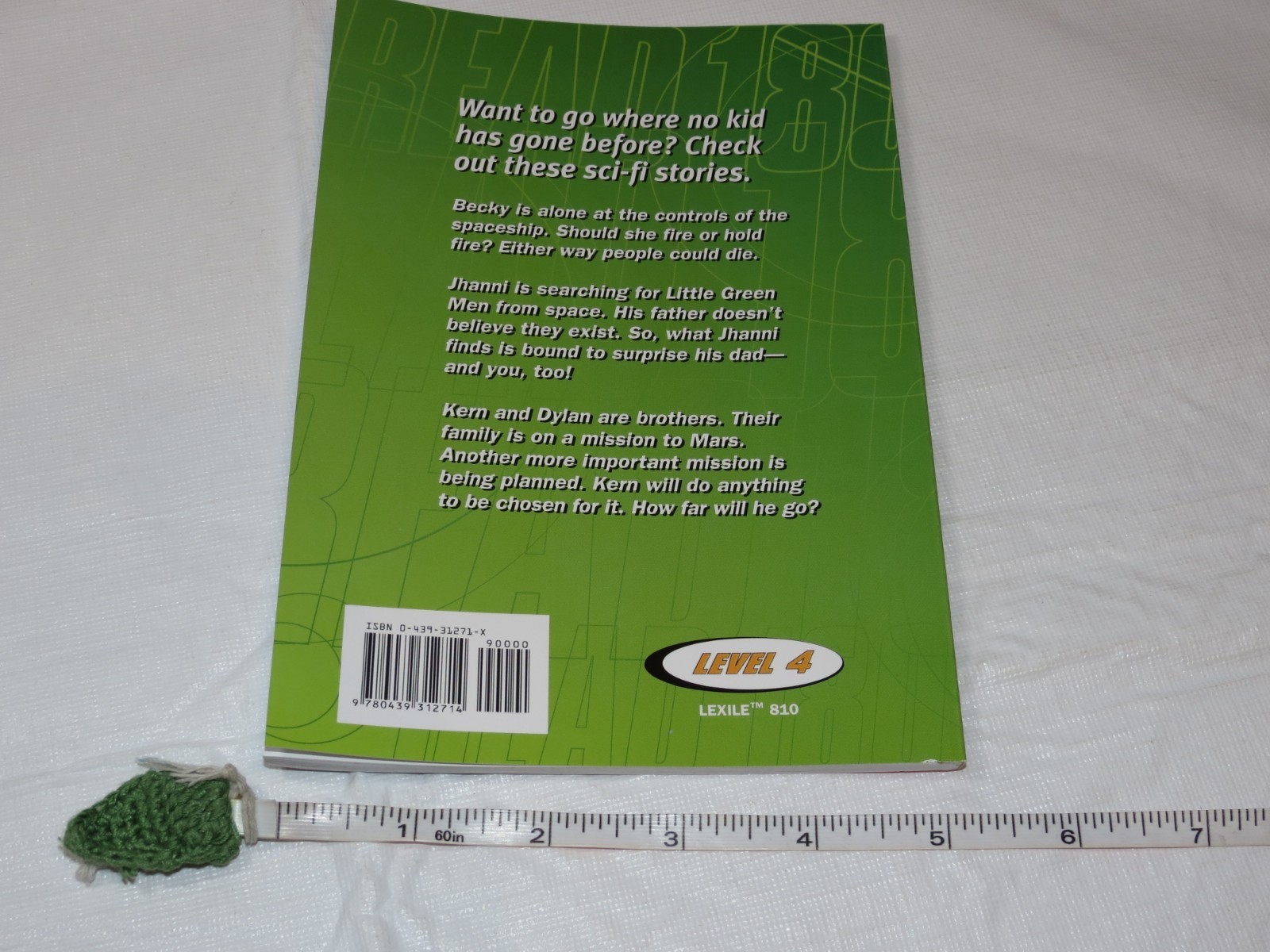 Scholastic Code Red and Other Sci-Fi tales read 180 stage B Level 4 book NOS