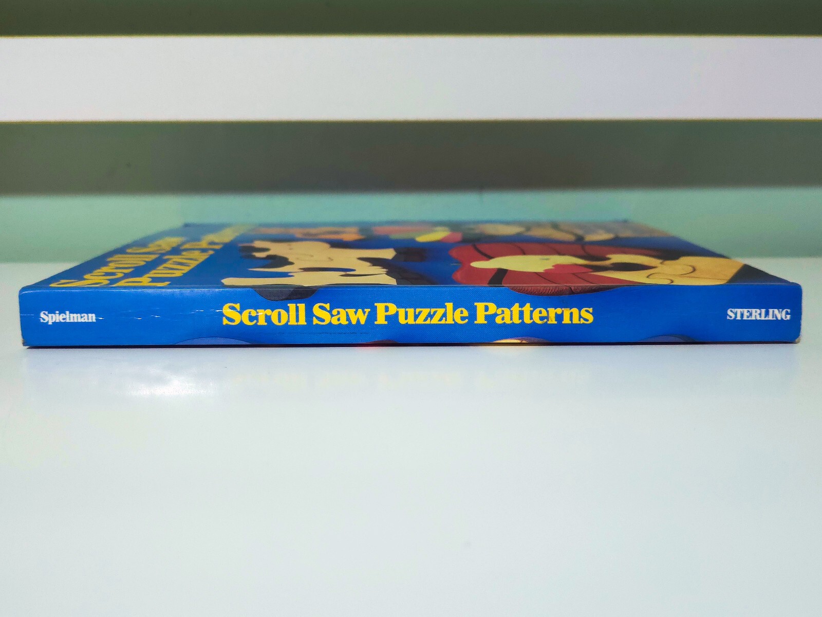 Scroll Saw Puzzle Patterns! 1988 Craft Book by Patrick & Patricia Spielman