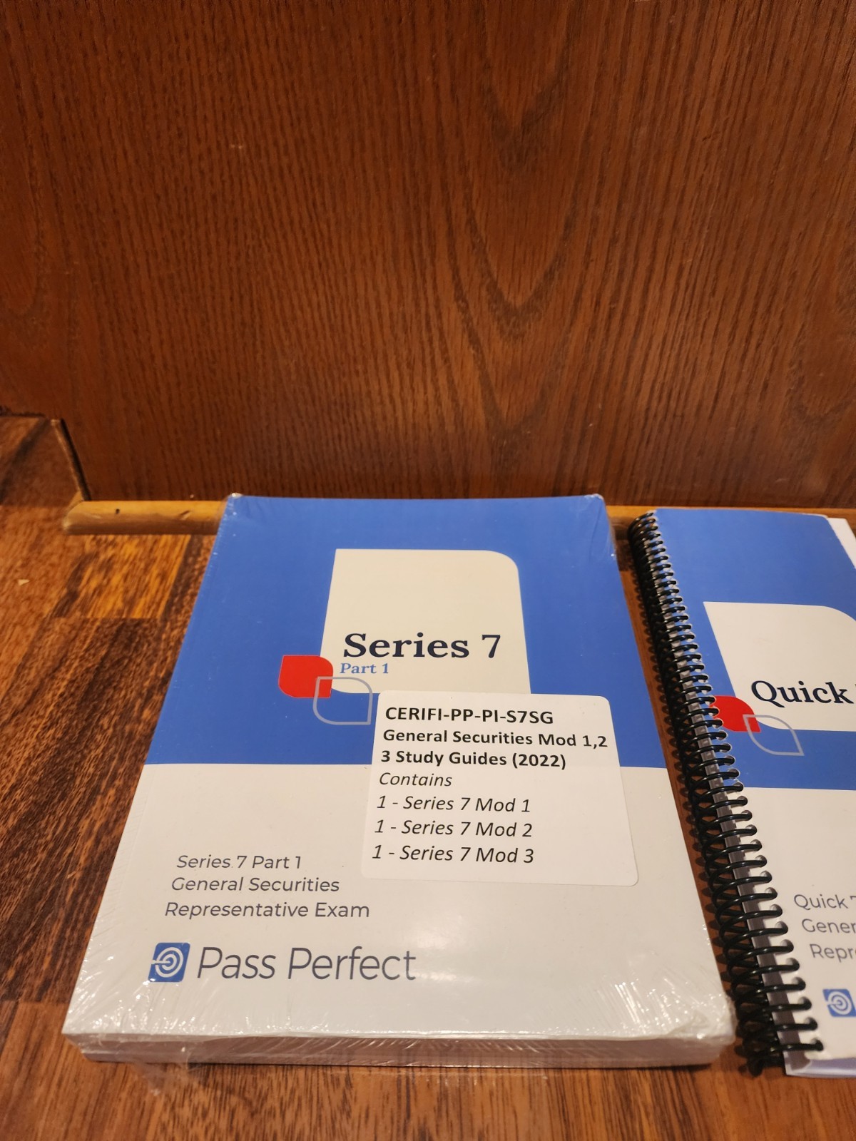 Series 7 General Securities Representative Exam Bundle (Part 1, 2, 3) Brand New
