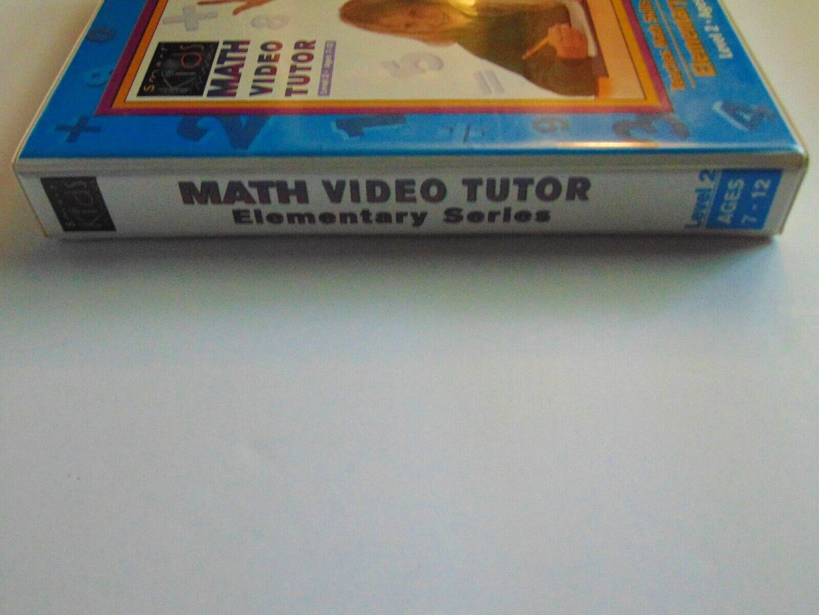 Math Video Tutor – VHS Set – Elementary Level 2 – Ages 7-12