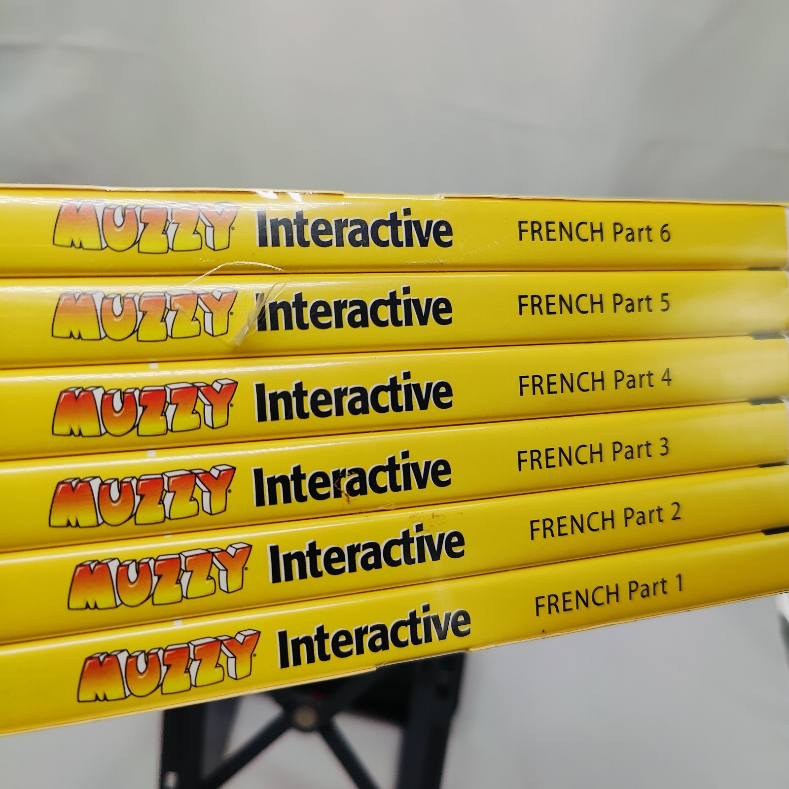 Muzzy Early Advantage BBC Language Course for Children CD ROM SET FRENCH 1 NEW!