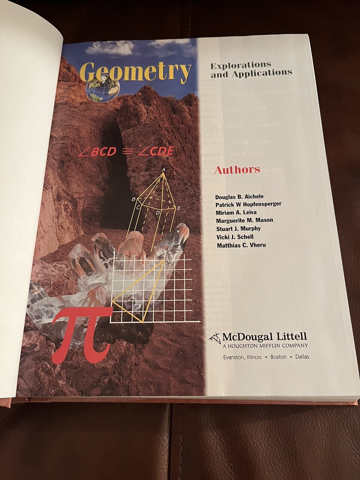 Text Book Geometry Explorations & Applications Multi Authors 1998 Home School