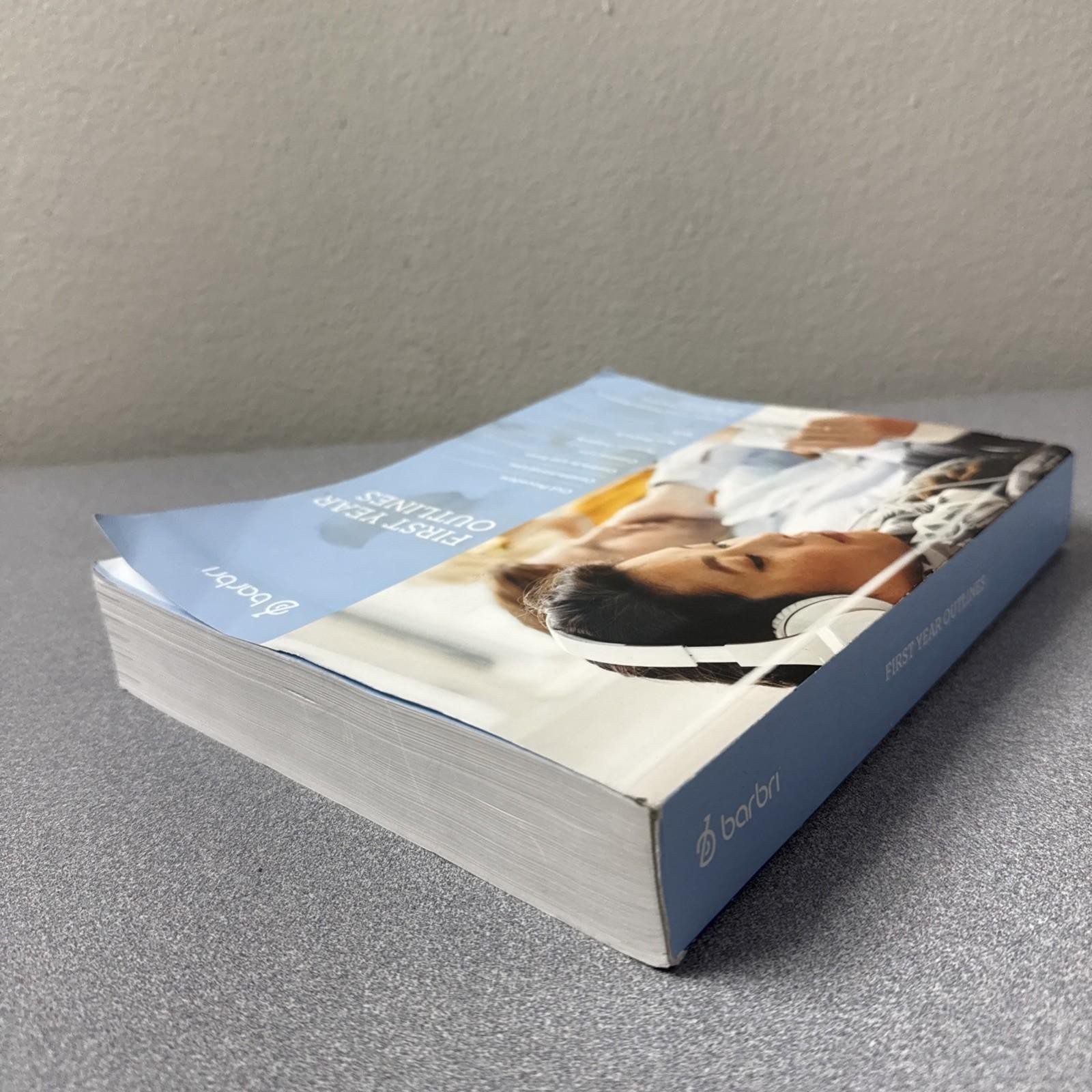 Barbri First Year Outlines Paperback