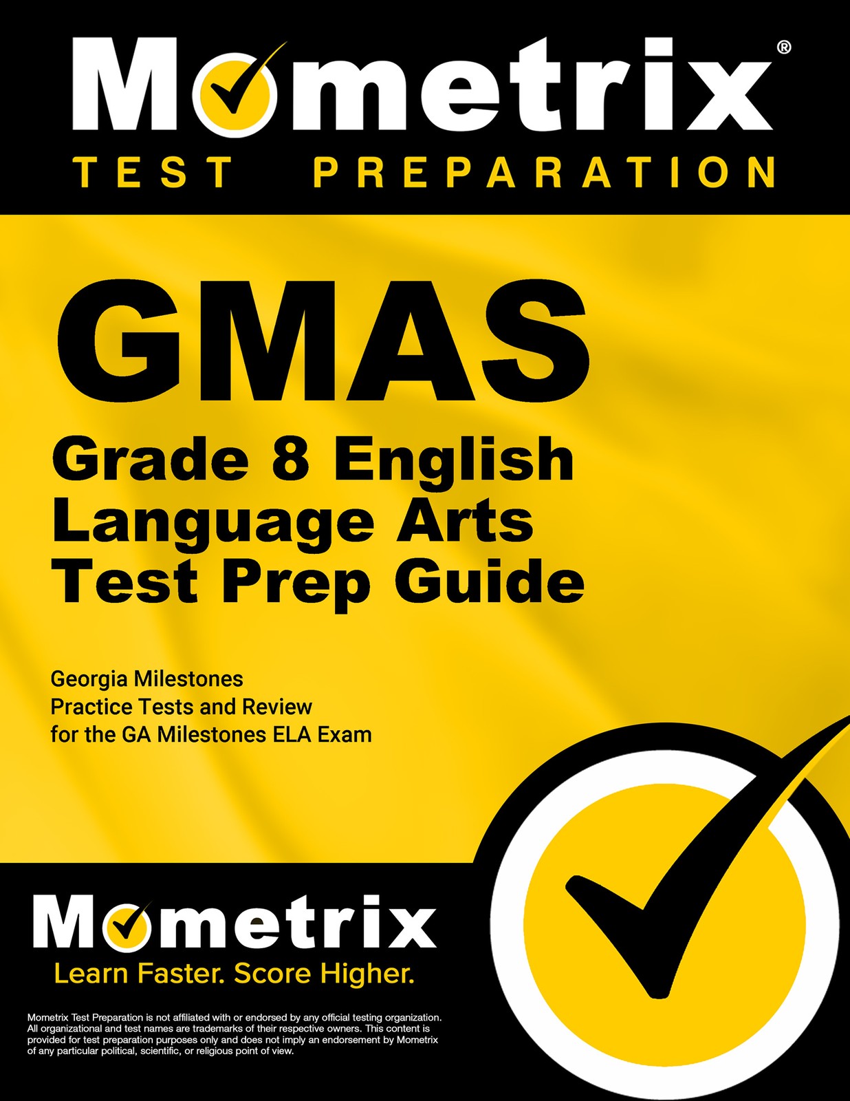 GMAS Grade 8 English Language Arts Test Prep Guide
