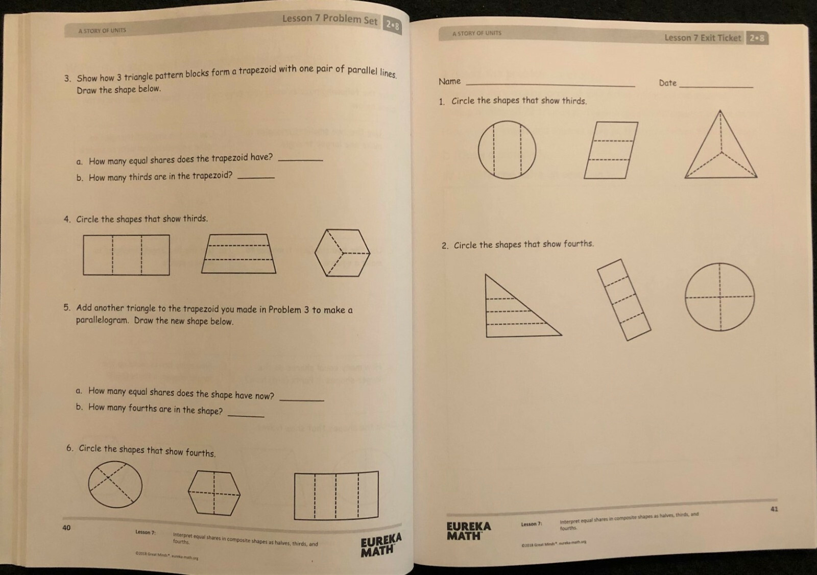 2nd Grade – EUREKA MATH – MODULE 8 (Student Workbook) (2018, Great Minds)