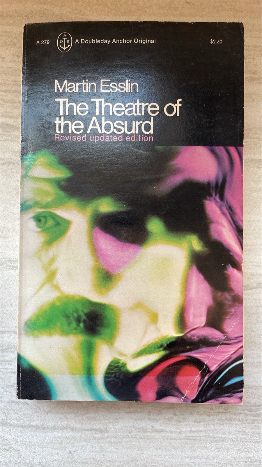 Martin Esslin The Theatre Of The Absurd Vintage Pb 1969 anchor book drama study