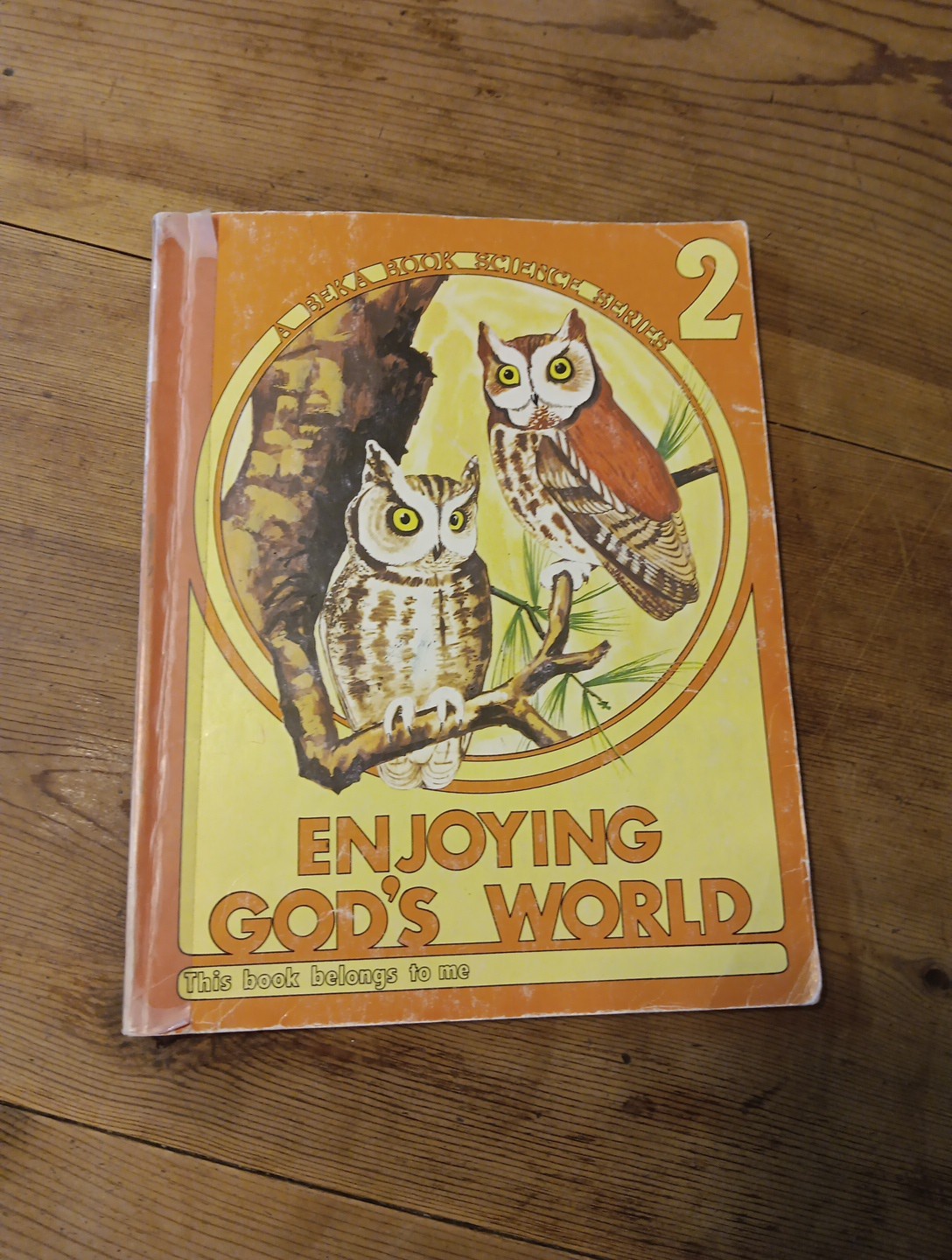 Abeka Vintage 1976 Enjoying God’s World Science 2nd Grade Reader Student Text