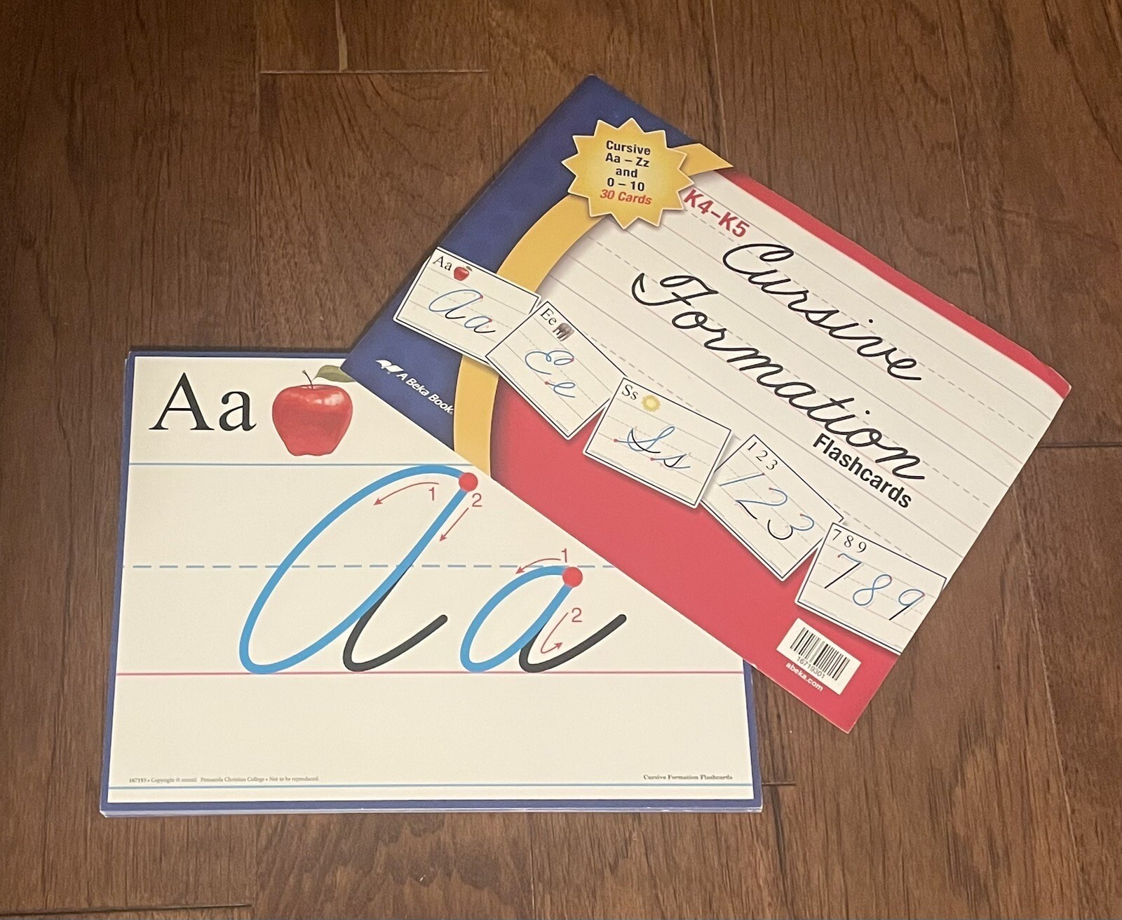 Abeka Cursive Formation Flashcards