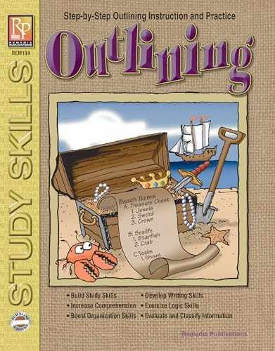 Remedia Publications Outlining (Grade – Paperback, by Ellie Weiler – Very Good