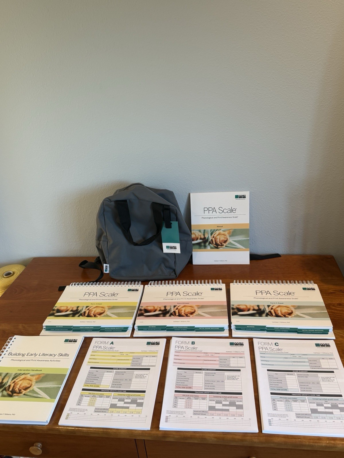 New complete comprehensive kit: PPA Scale – Phonological & Print Awareness Scale
