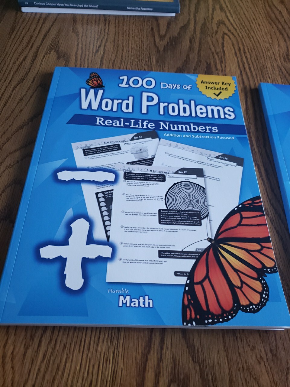 Humble Math Word Problems: Real-life Numbers Book 1 + 2 For 2nd + 3rd Grade New