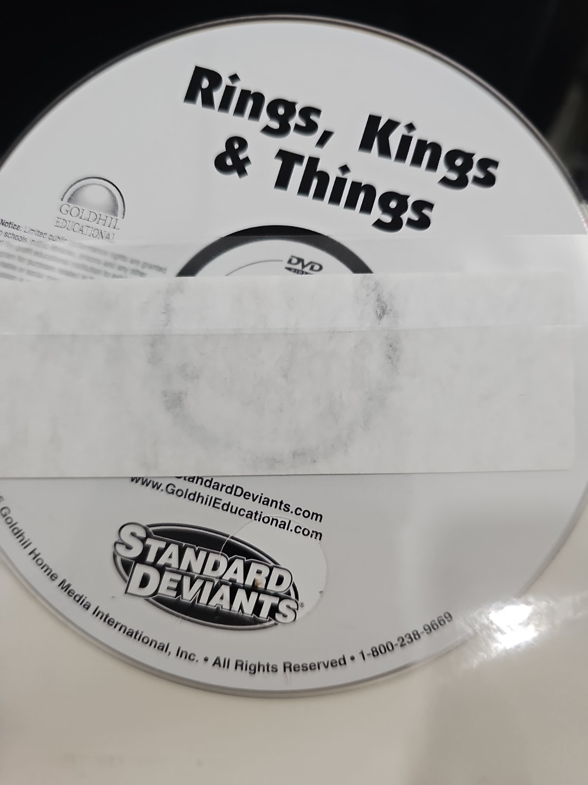 Standard Deviants : Rings, Kings & Things (2001, DVD-ROM)