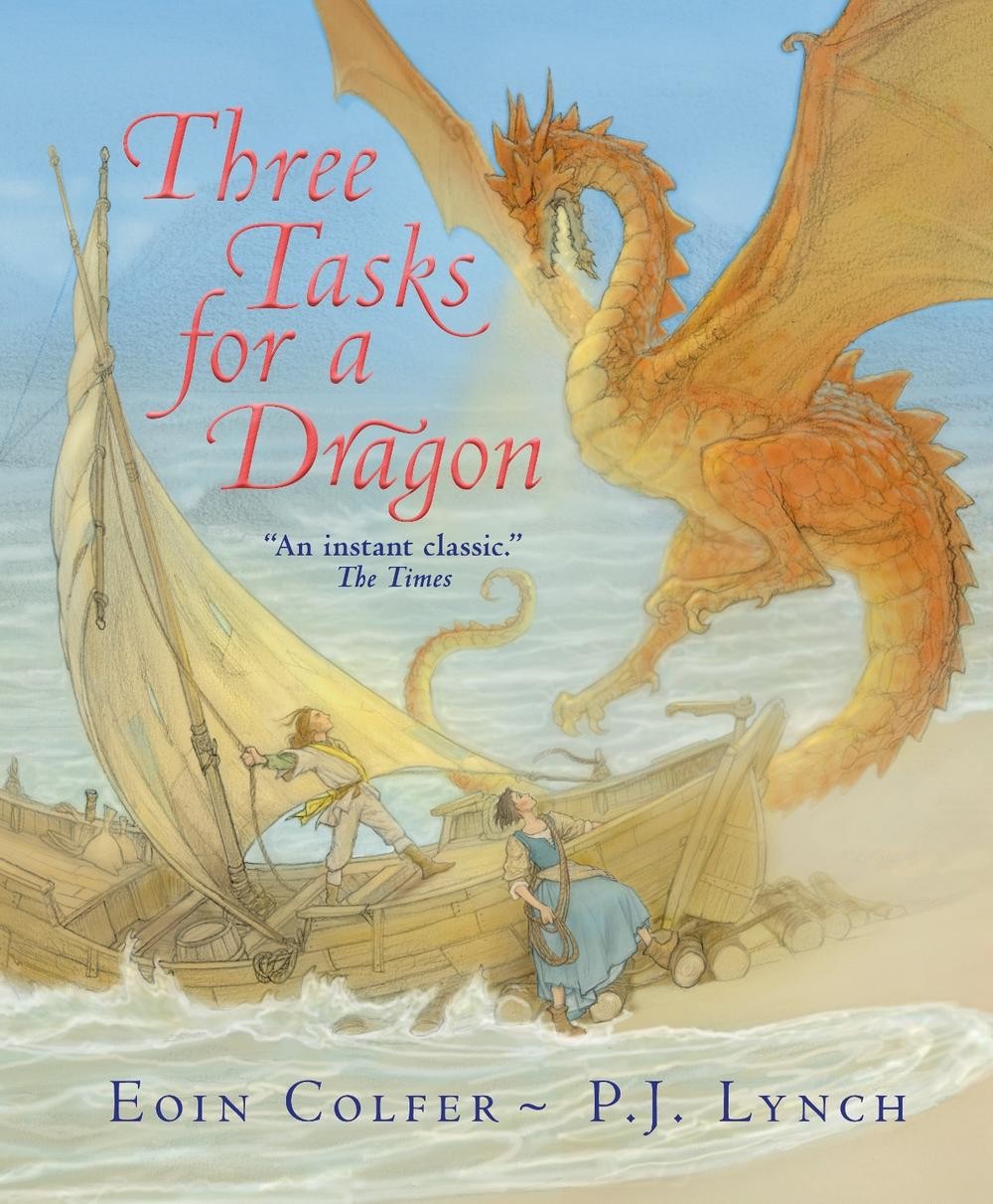 Three Tasks for a Dragon by Eoin Colfer Paperback Book