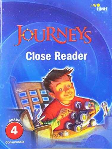 Close Reader Grade 4 – Paperback, by Houghton Mifflin Harcourt – Acceptable n