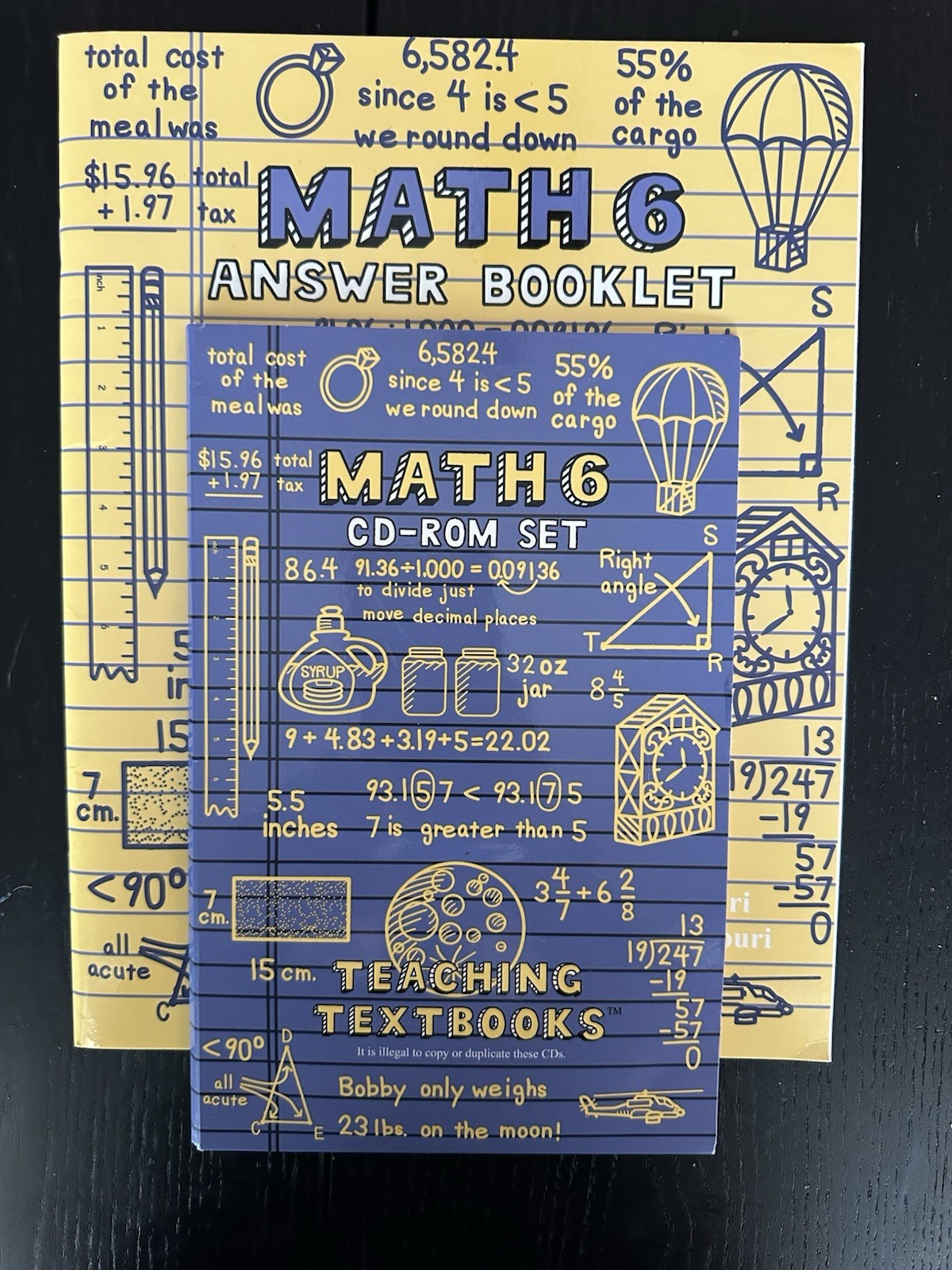 Teaching Textbooks Math – Cd Rom Set (4 Disc Set) And Answer Booklet