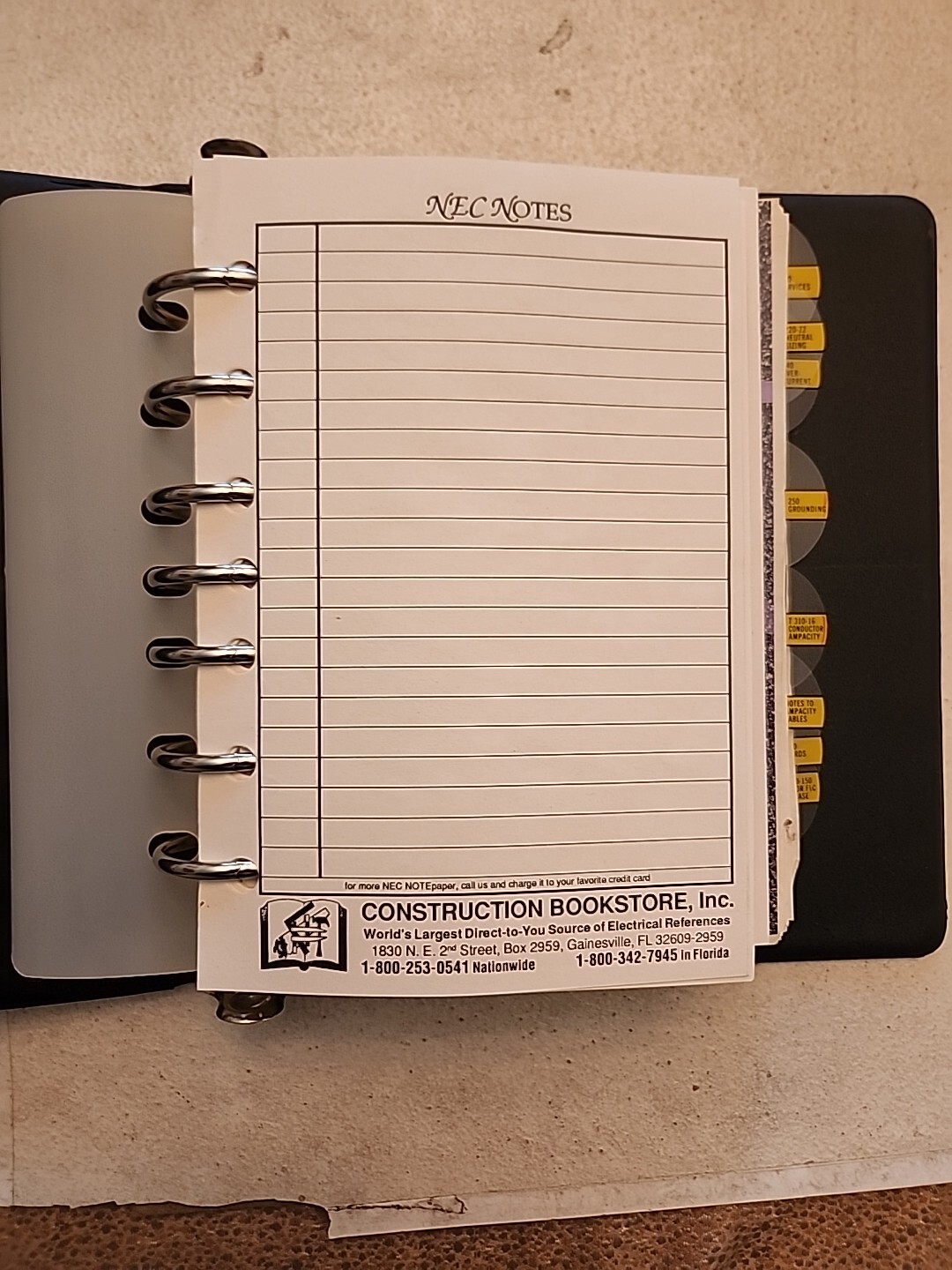 The National Electrical Code 1990 Handbook Hard Cover In Binder Tabbed NFPA