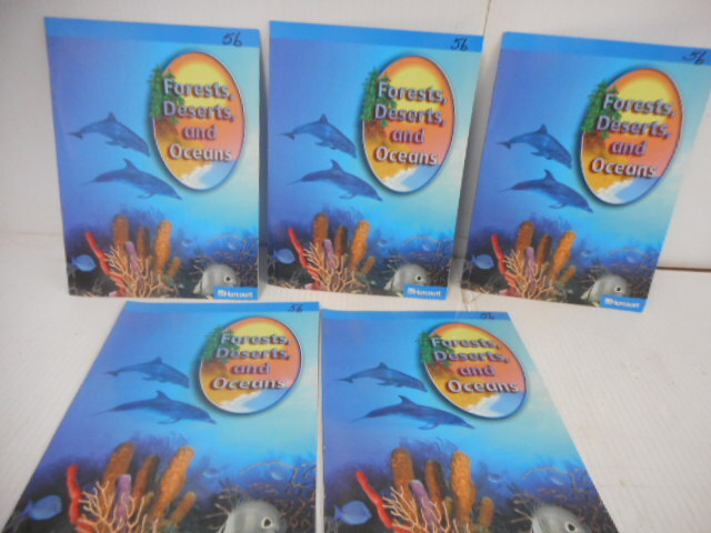 Harcourt Science On Level Reader 5-Pack Grade 1 Book 4 Forest, Deserts & Oceans