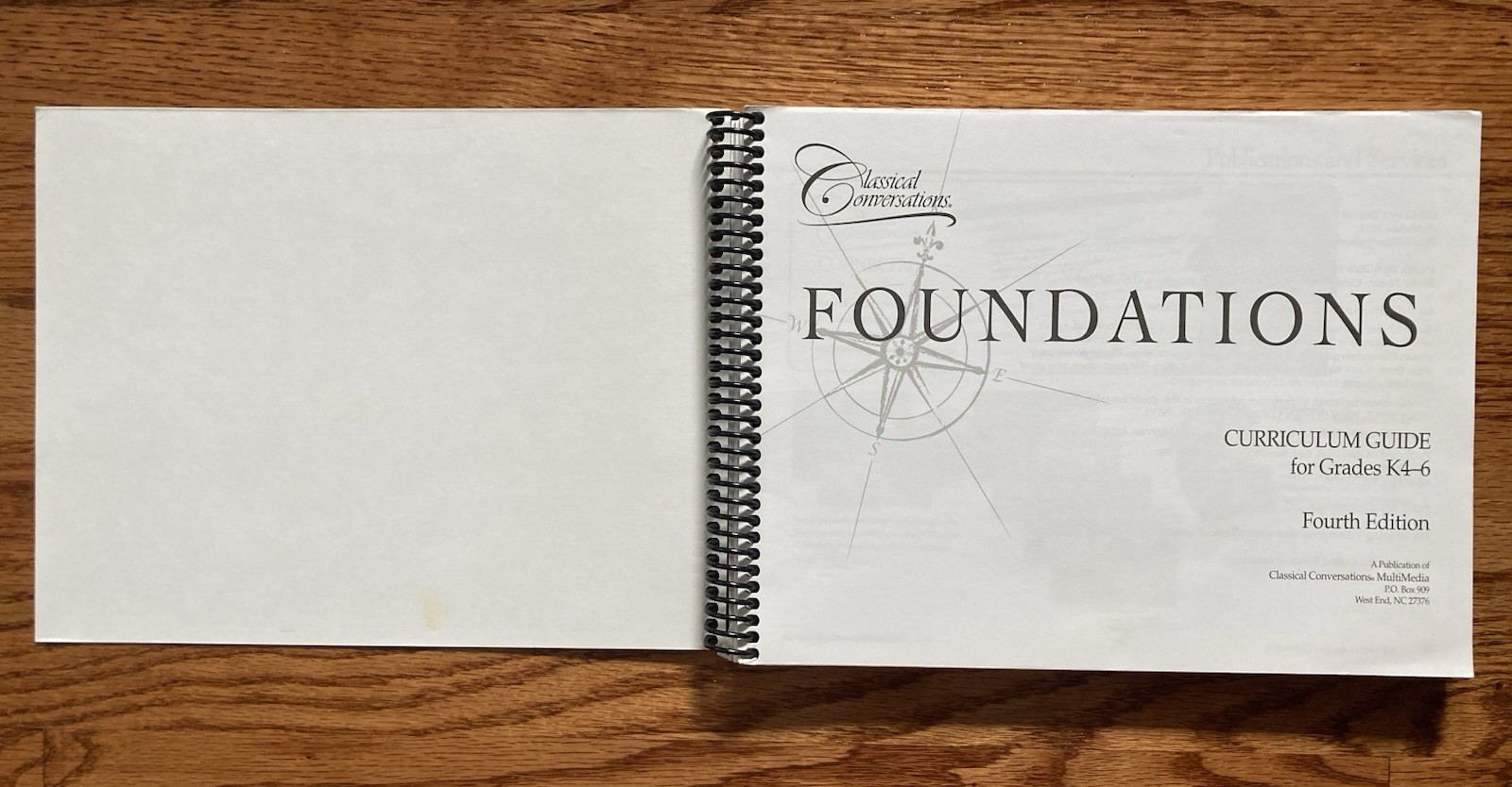 Classical Conversations Foundations 4th Edition Curriculum Guide For Grades K4-6