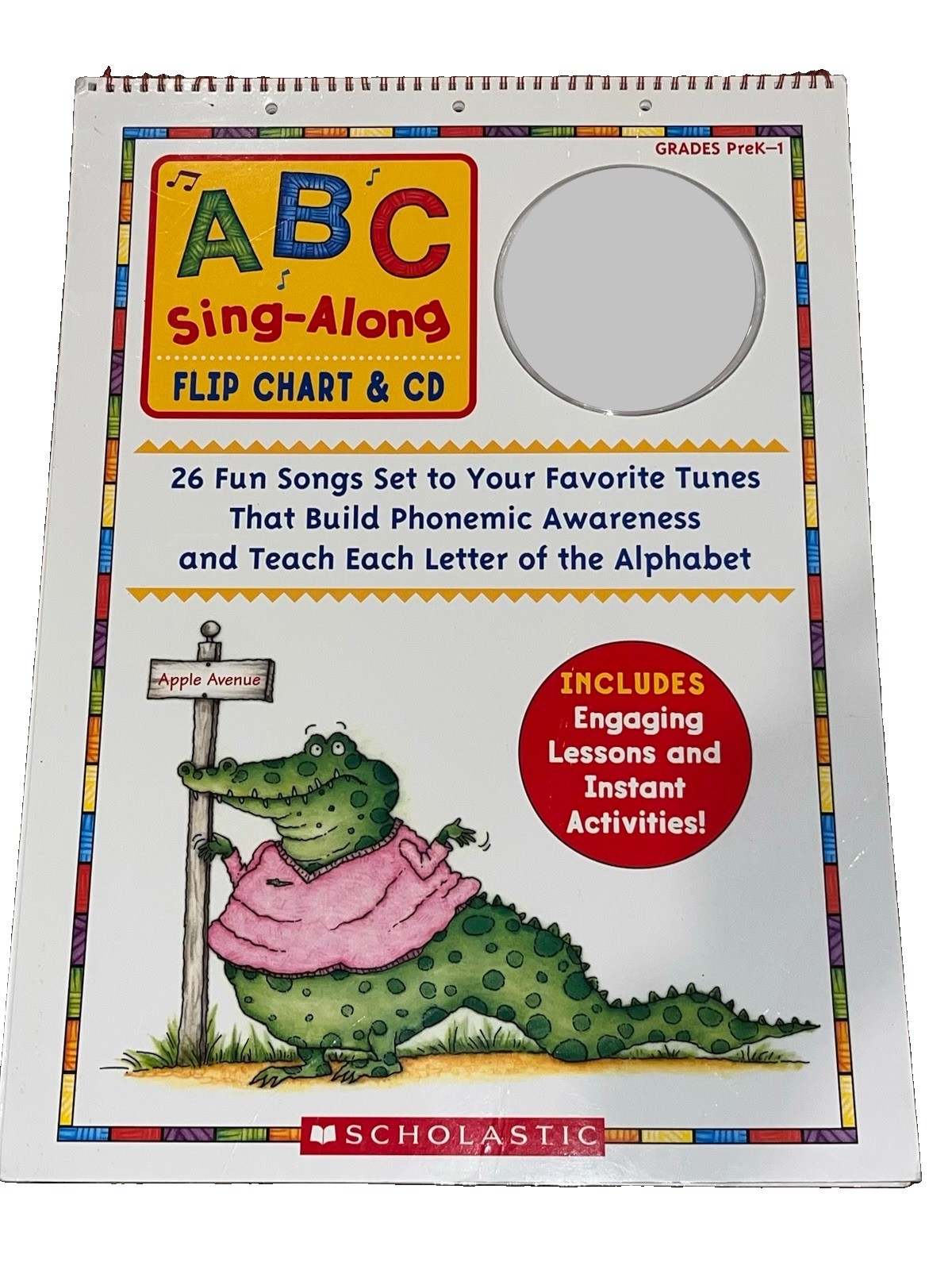 Scholastic Classroom Resources ABC Sing-Along Flip Chart