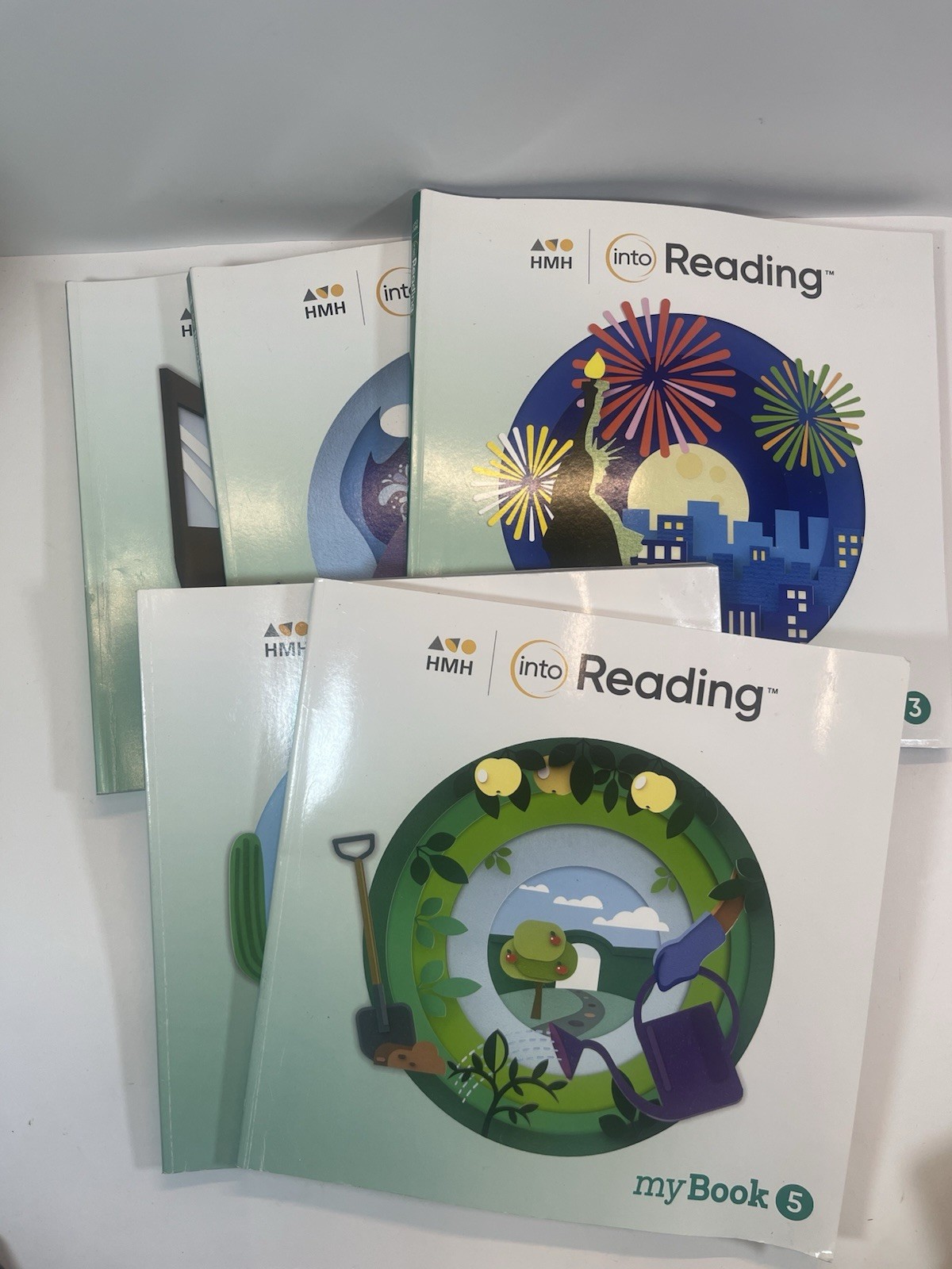 HMH Into Reading: Student My Book – Grade 1, Five Volume Complete Set (2020)