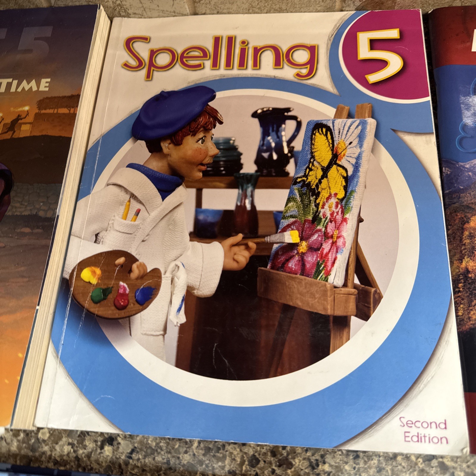 BJU 5th grade SCIENCE 5 Spelling Math heritage Studies Handwriting BIble, Etc