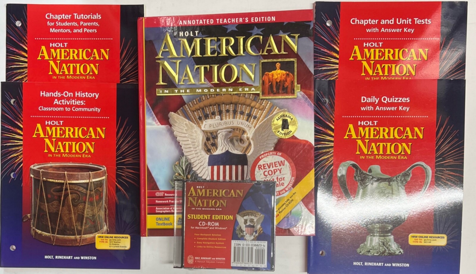 High School US History Student Teacher Edition Test Bundle Homeschool Curriculum