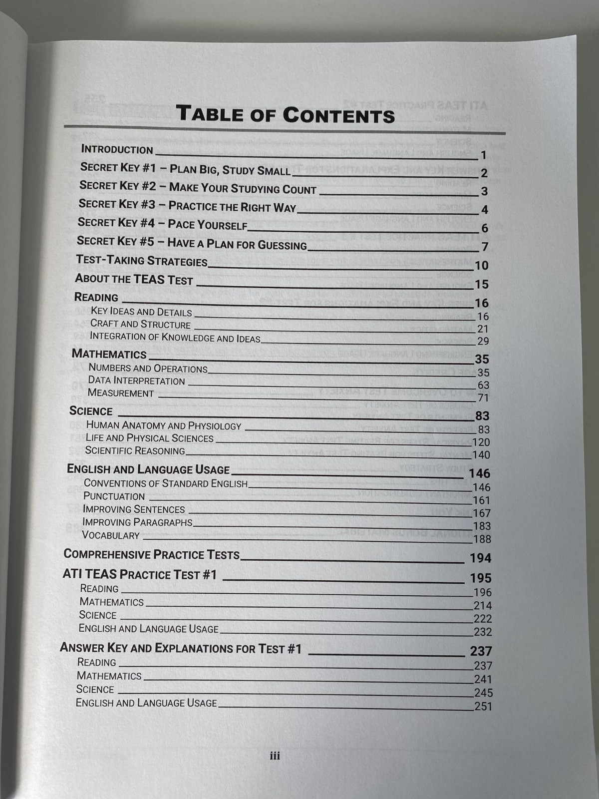ATI TEAS Secrets Study Guide, 6 complete study manualFull length practice test
