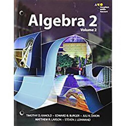 HMH Algebra 2: Interactive Student Edition Volume 2 2015 – ACCEPTABLE