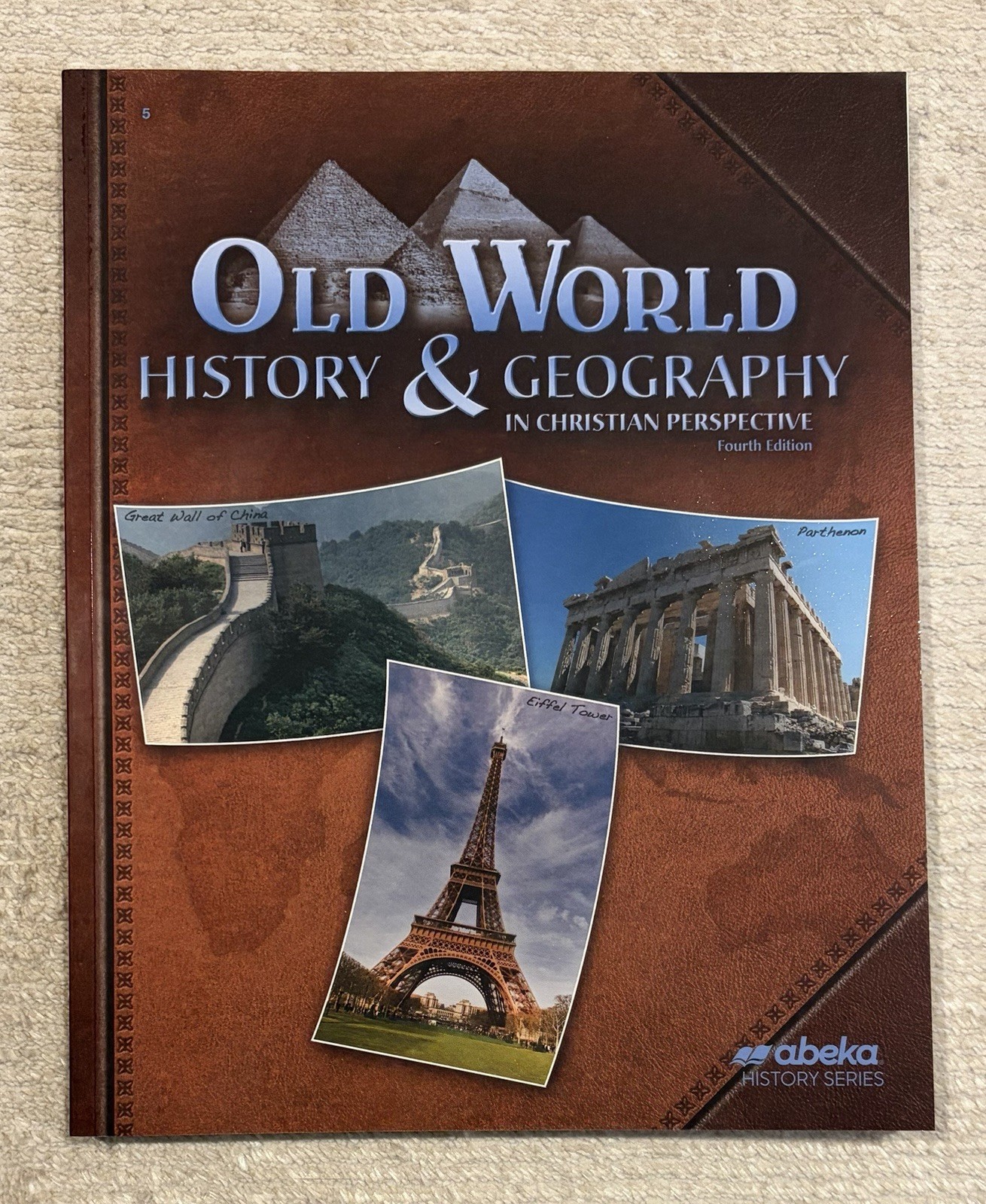 Abeka Old World History And Geography Textbook Grade 5 NEW