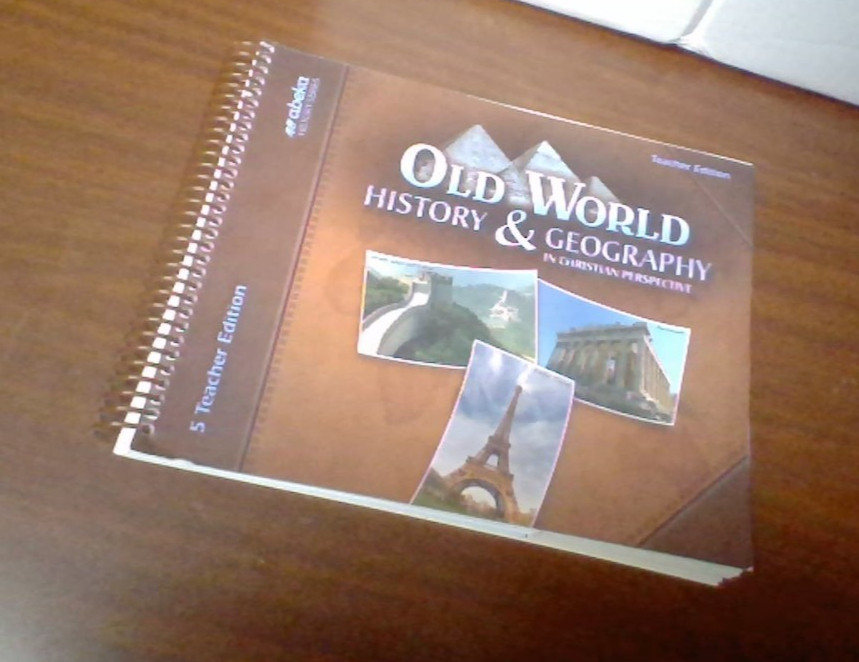 Abeka Old World History and Geography Fourth Edition Teacher Edition