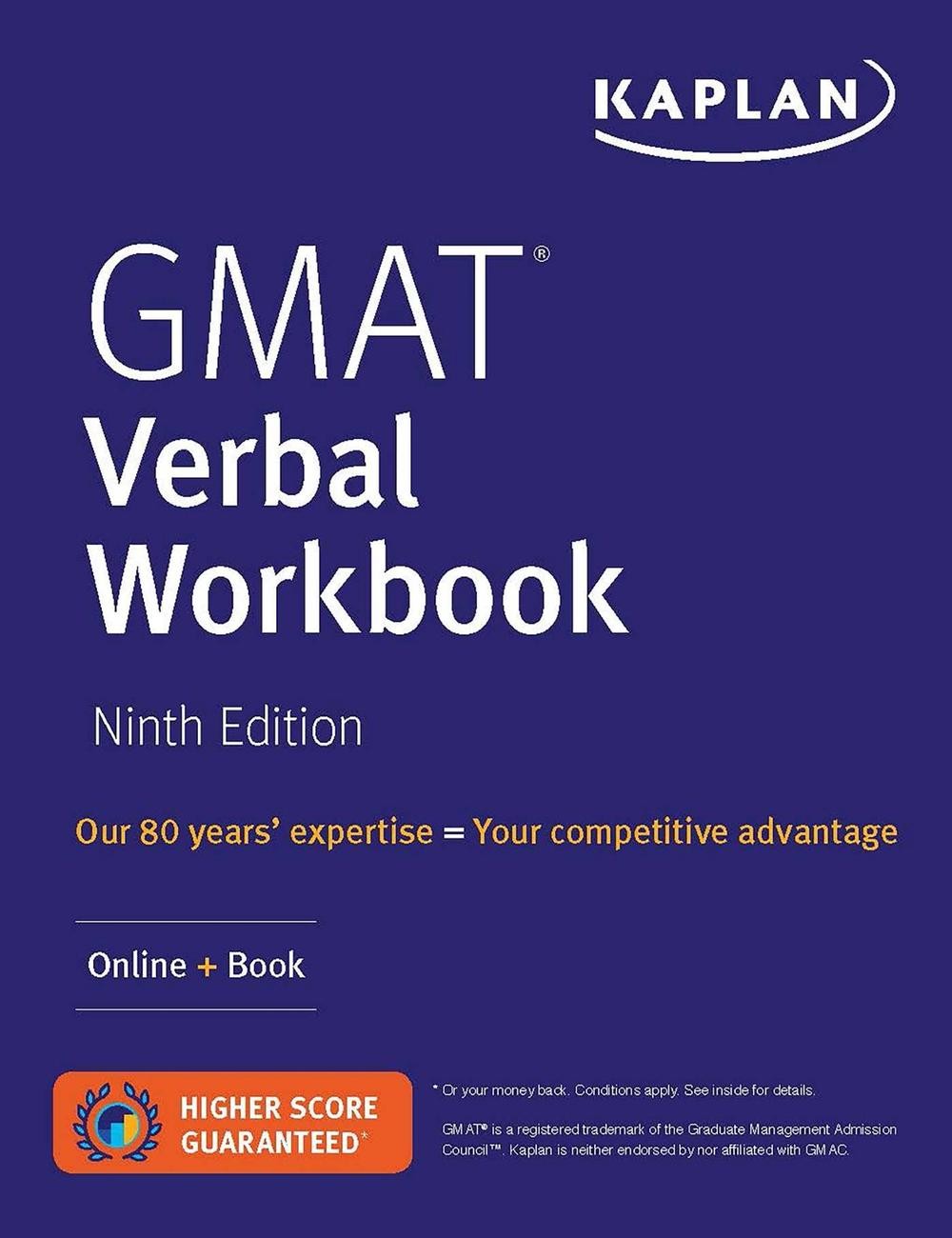 GMAT Verbal Workbook: Over 200 Practice Questions + Online by Kaplan Test Prep (