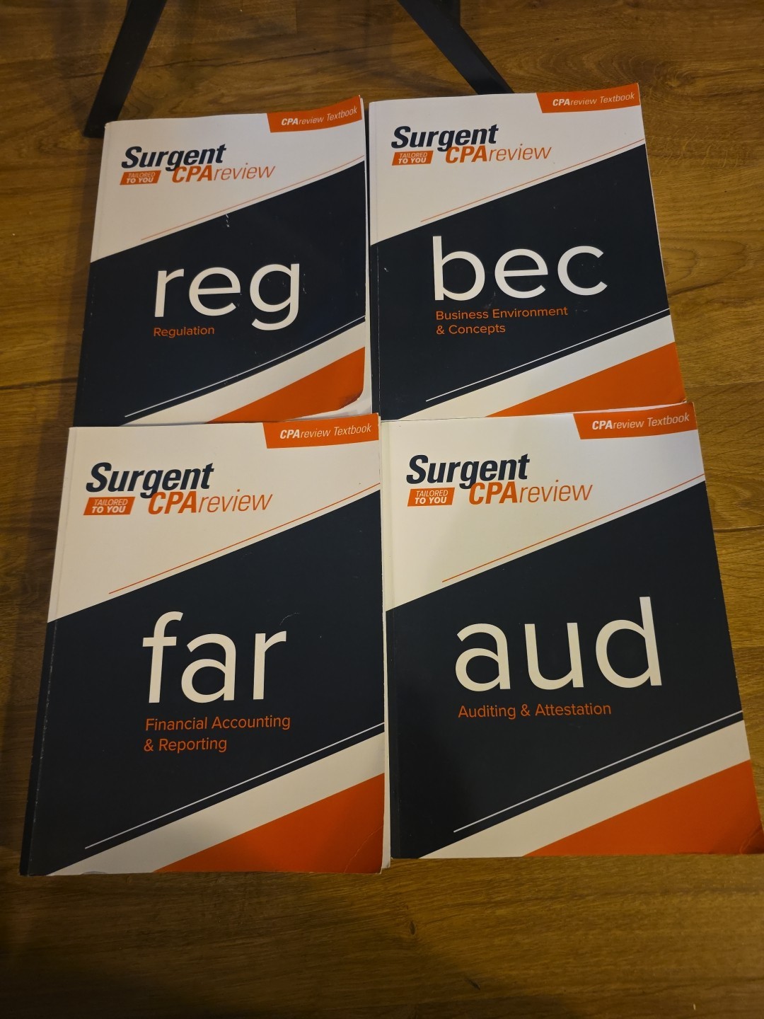 Surgent CPA Review 2020 CPA review Textbook Set Of 4