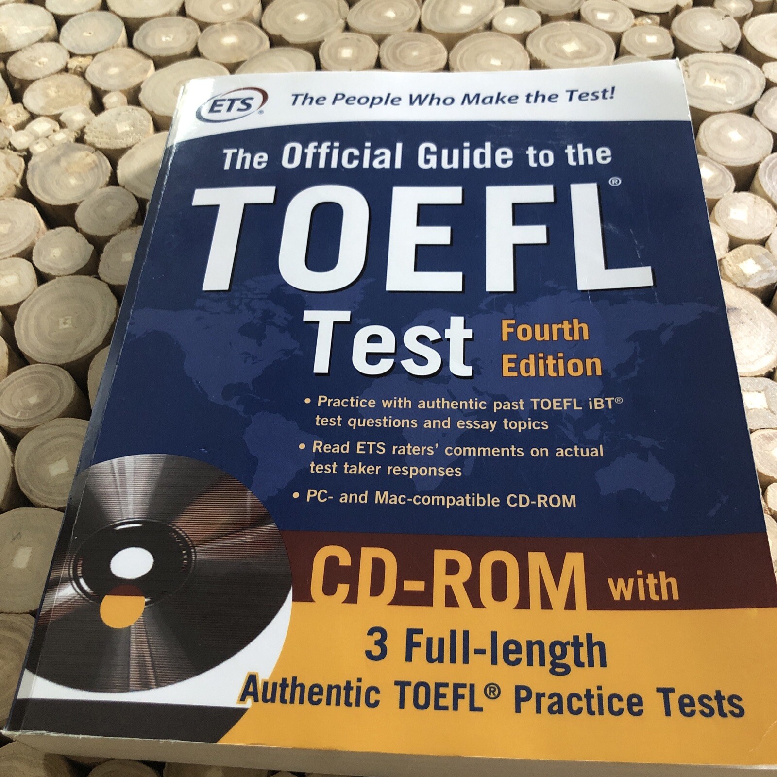 ETS The Official Guide to the TOEFL Test Fourth Edition MINIMALLY MARKED!