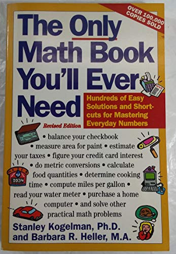The Only Math Book YouLL Ever – VERY GOOD