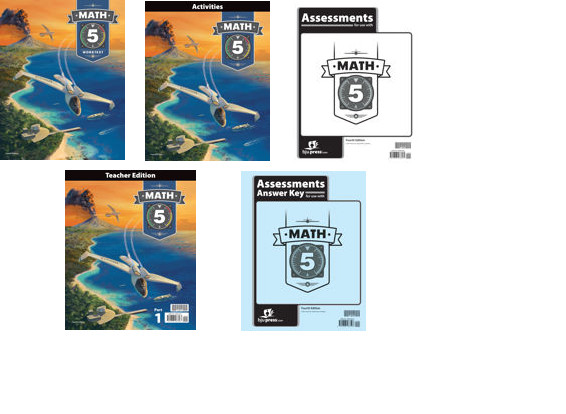 BJU Press – Math 5 Subject Kit (4th ed) 528174