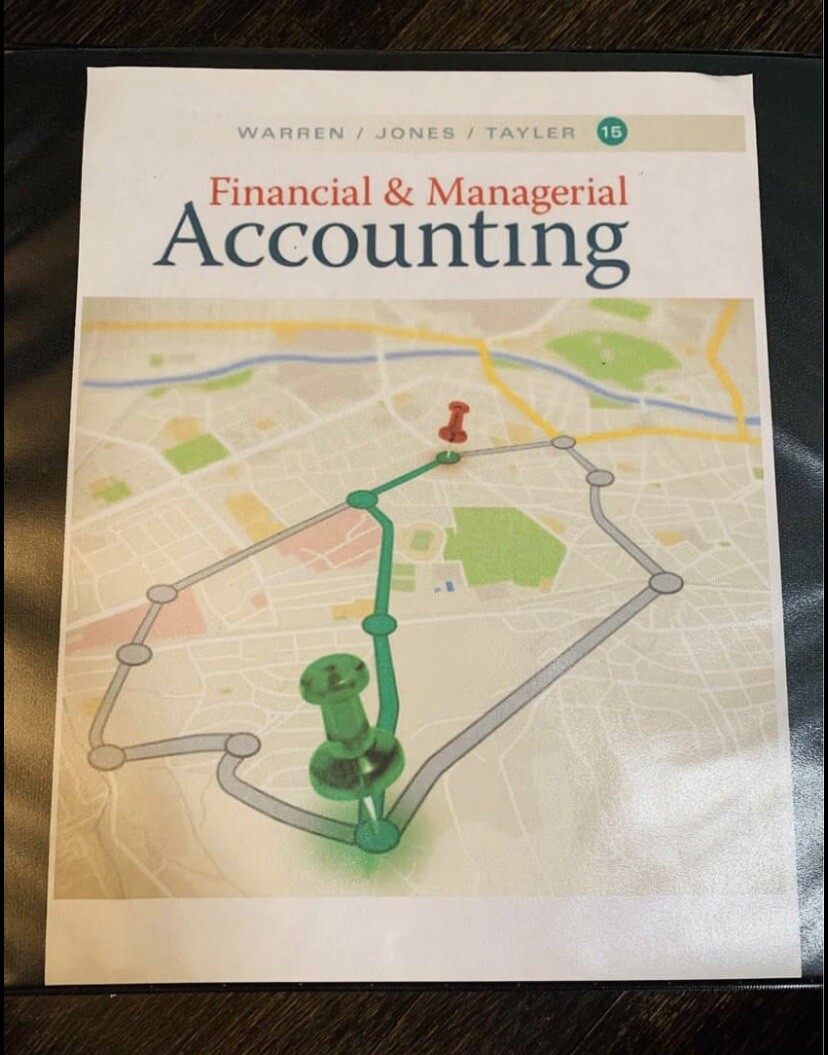 Financial & Managerial Accounting 15th/15e – Loose Leaf – Warren – Acceptable