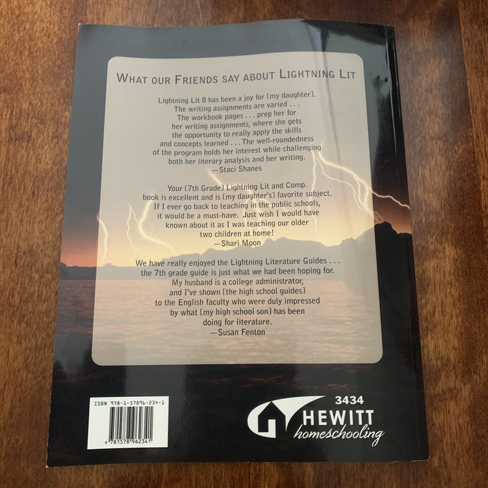 Lightning Lit & Comp 2nd Edition 7th Grade Teacher’s Guide