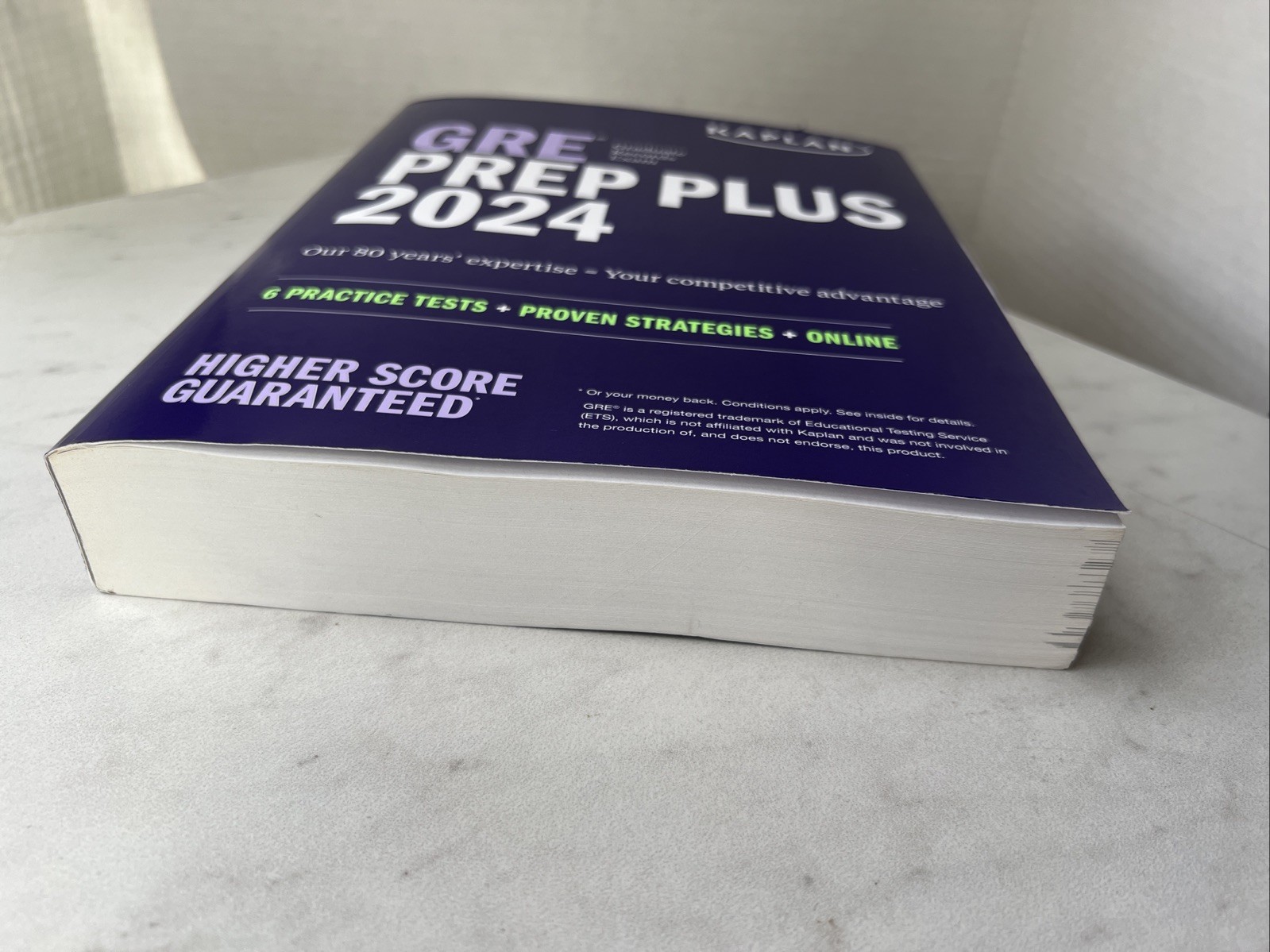 Kaplan GRE Prep Plus 2024: 6 Practice Tests + Proven Strategies