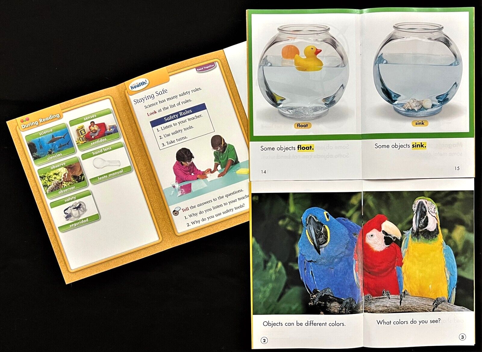 Kindergarten -Interactive Science Curriculum Materials-Books & Audio CD -Pearson
