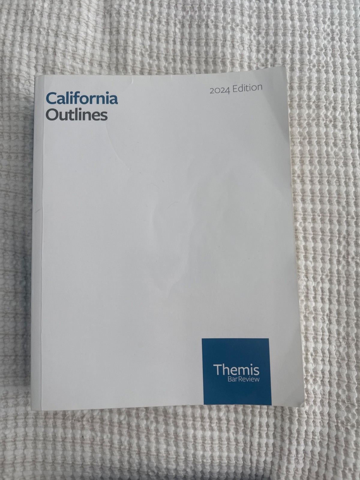 2024 Themis CALIFORNIA & MBE Bar Exam Review Prep Set of 6 books (barely used)