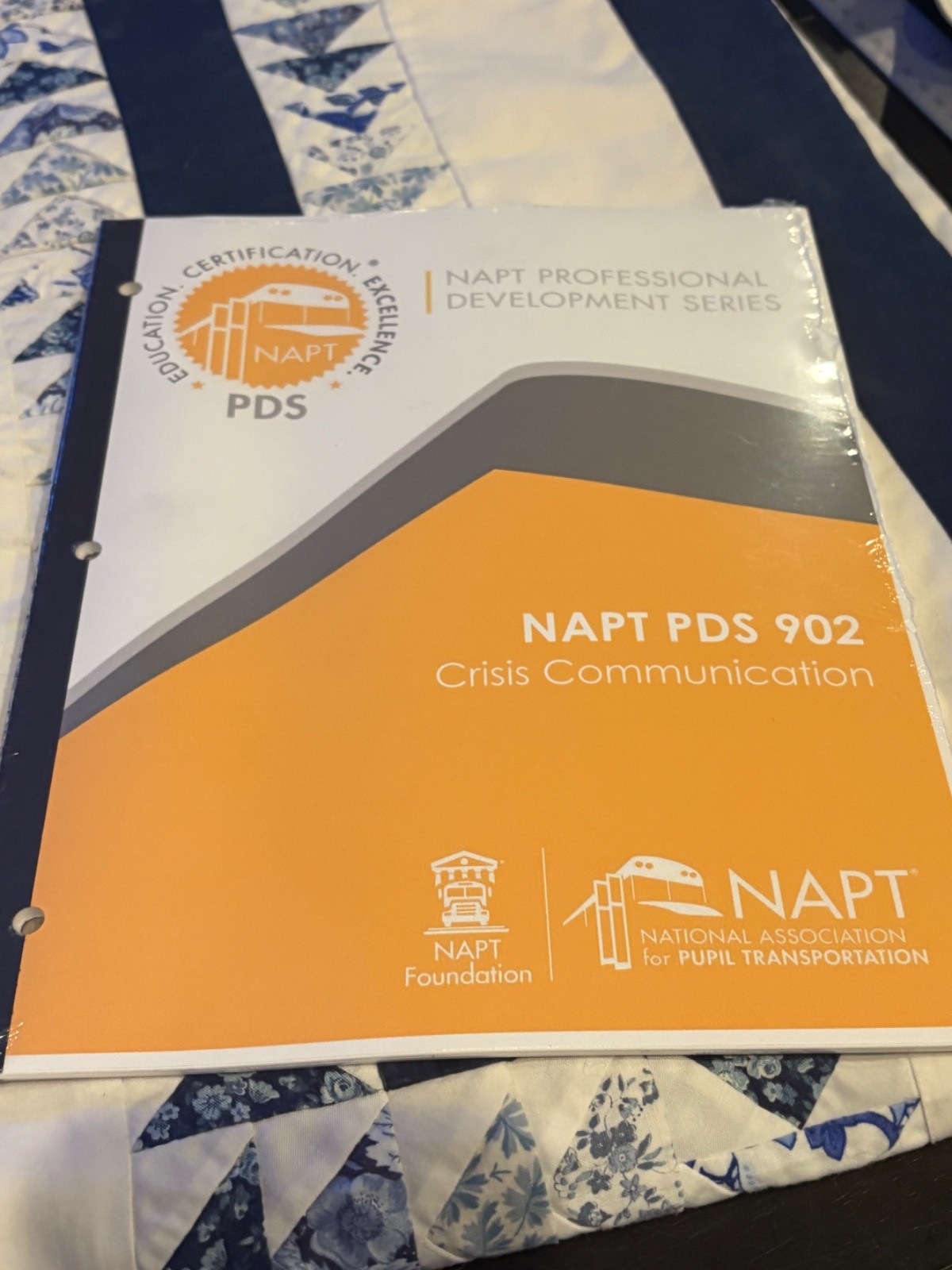 NAPT PDS 902 – Course Book for Crisis Communication – NEW