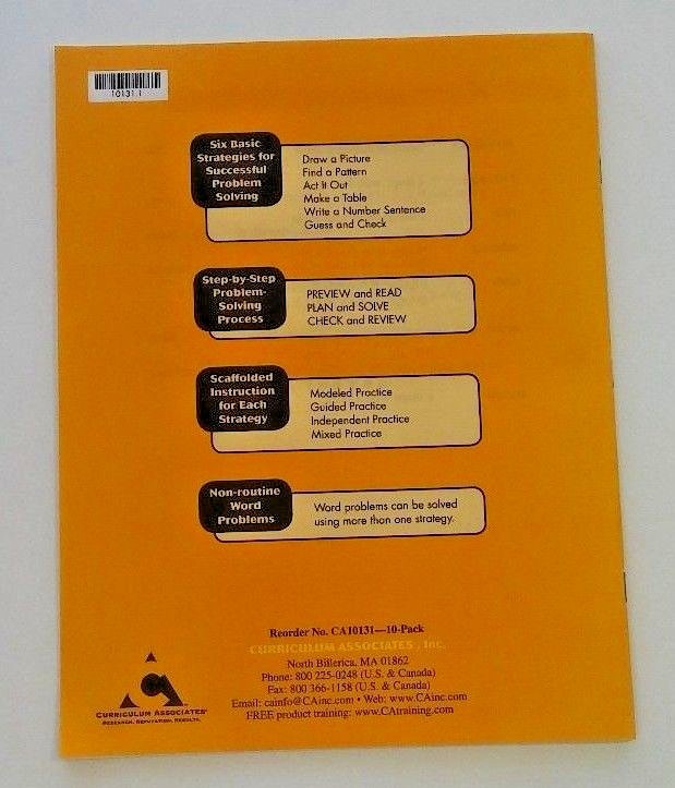 Step-By Step Math Strategies for Solving Word Problems 2nd Grade 2 +Remedial 3 4
