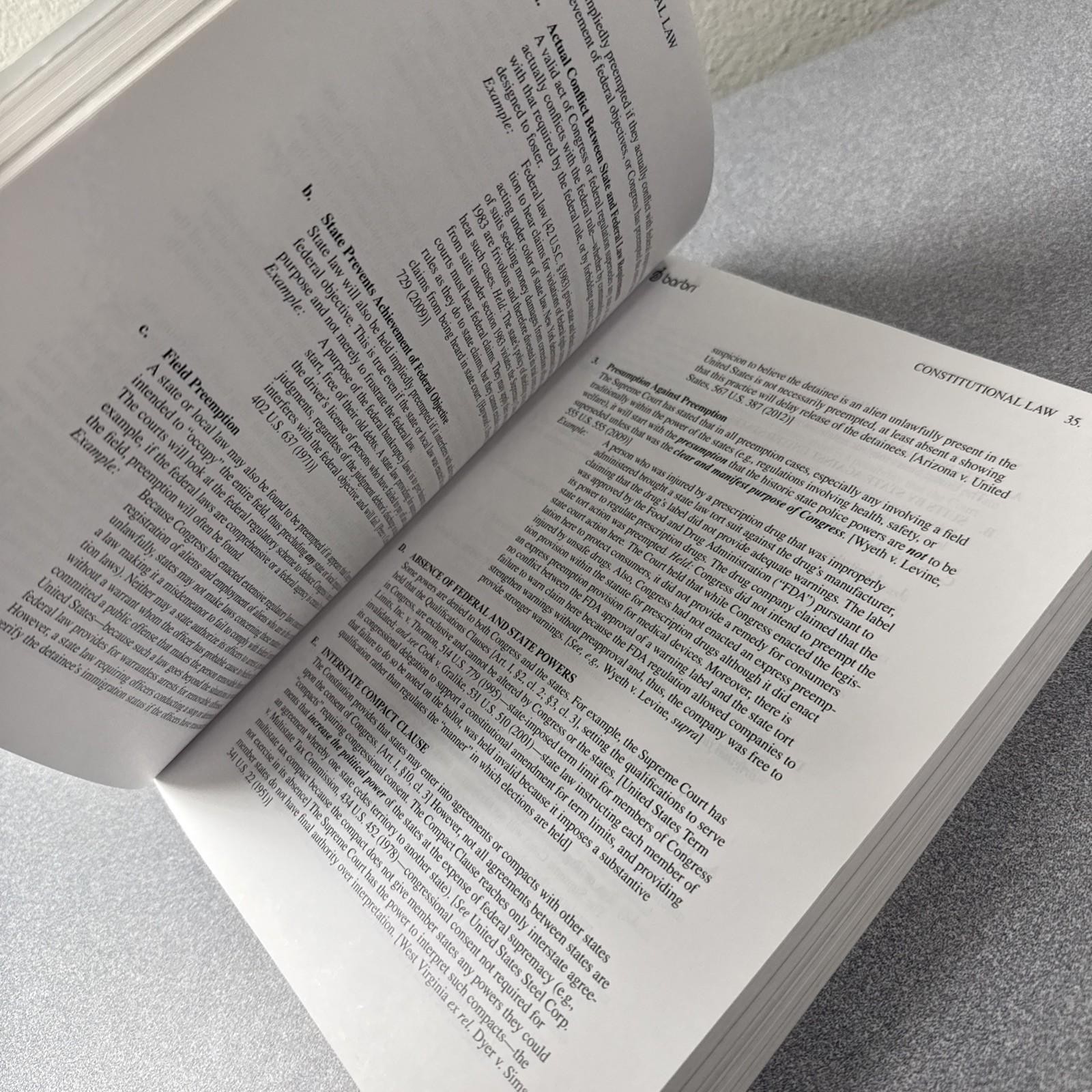 Barbri First Year Outlines Paperback